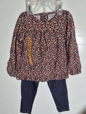 Carter's Girl 2 Pants And Shirt Set